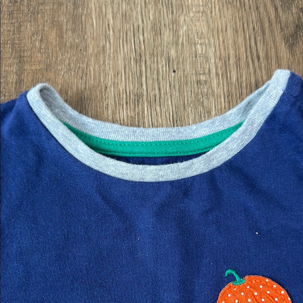 Baby Boden,Blue Kids Shirt with Hedgehog Design - Picture 2 of 9
